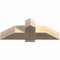 Ekena Millwork Eugene Rough Sawn Timber Gable Bracket, Douglas Fir, 36"W x 12"H x 6"D x 6"F, 8/12 Pitch GBW036X12X0606EUG00RDF - alternate 3
